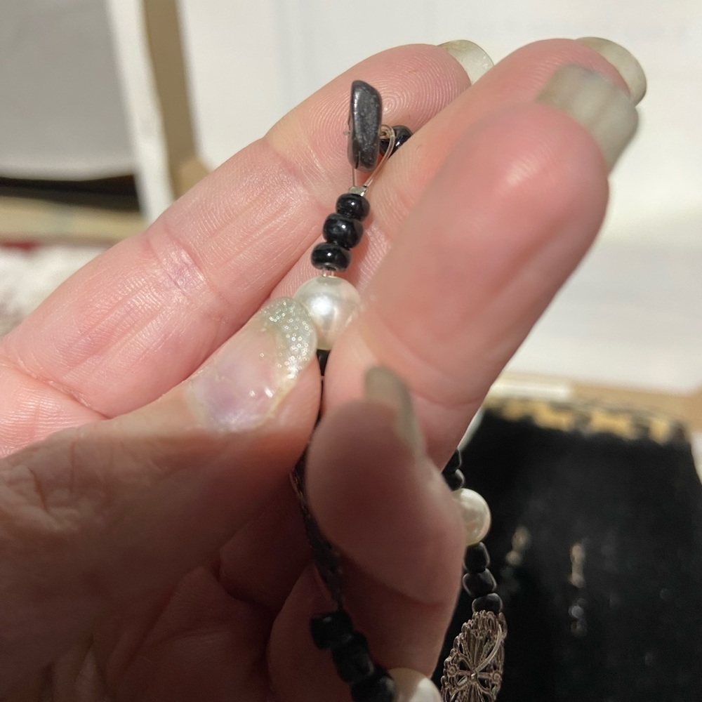 Bracelet And Coordinating Earrings Bundle, Black … - image 4